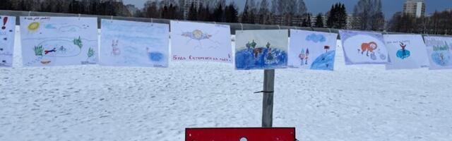 Спасатели получили вызов из-за троих детей, гулявших по льду озера Харку