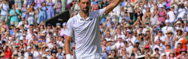 Veerandfinaali jõudnud Djokovic võttis Wimbledonis Federerilt rekordi