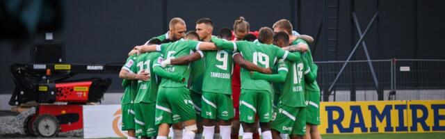 Levadia alistas võõrsil Vapruse ja kerkis Flora kandadele