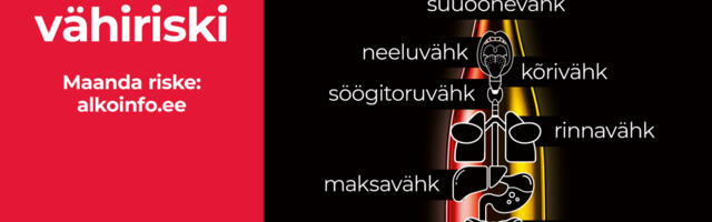 TAI juhib tähelepanu alkoholiga seotud vähiriskidele