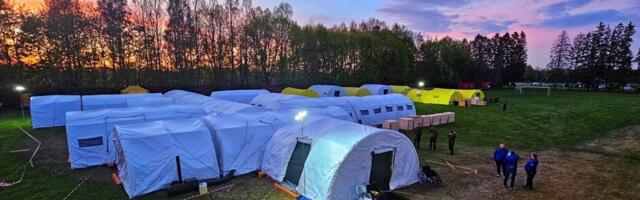 Kevadtormil toimub välihaigla õppus