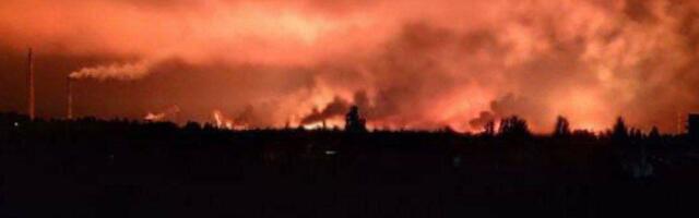 VIDEO: Venemaa hävitas Ukraina suurima naftatöötlemistehase