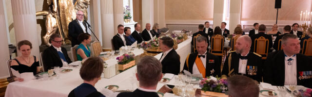 President Karis riigiõhtusöögil Helsingis: Eesti jääb alati Soome lähedaseks sõbraks ja usaldusväärseks liitlaseks