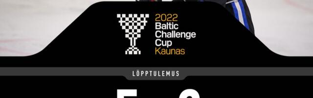 Eesti koondis kaotas Baltic Challenge Cupi viimase mängu Poolale 3:5 ning lõpetas teise kohaga