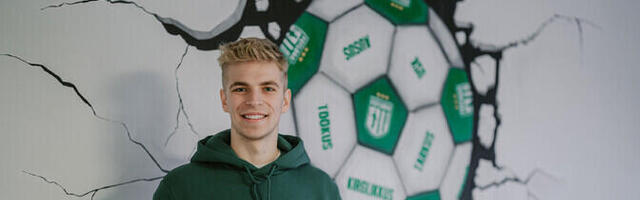 Первым новичком "Флоры" в межсезонье стал экс-футболист "Калева" Тристан Тоомас Теэвяли