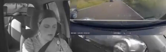 VIDEO: naine autoroolis