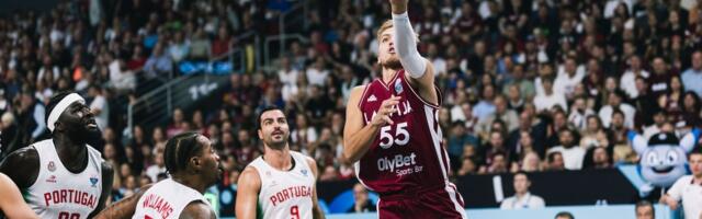 Läti korvpallimeeskond võitis kindlalt Portugali
