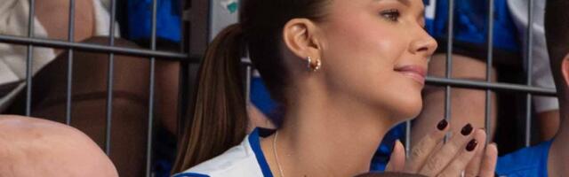 FOTO | Armas paar! Lauren Villmann elas koos kallimaga Eesti korvpallikoondisele kaasa