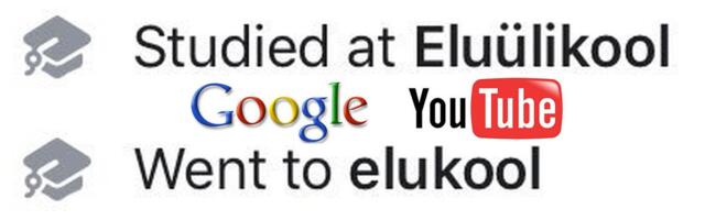 Google ostis Eluülikooli, Facebooki kasutajad peavad oma hariduse puudumise staatust muutma