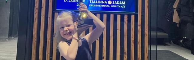 KARDITÜDRUK | Nelja-aastane Keili vallutab kardirada