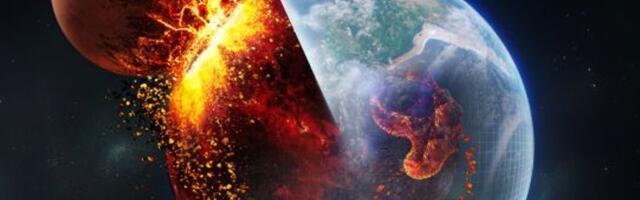 Maaga 4,5 miljardit aastat tagasi kokku põrkunud Theia oli meie planeedi naaber