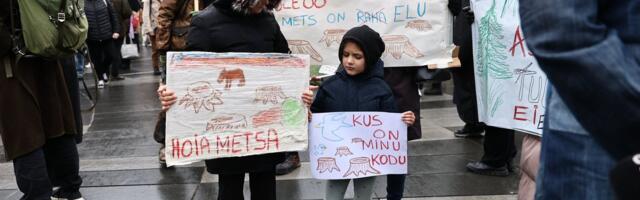 OTSEFOTOD | Tallinnas toimub suur metsameeleavaldus