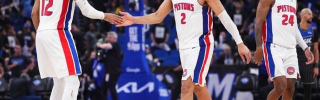 Pistons jõudis 18-aastase vaheaja järel play-off'is teise ringi
