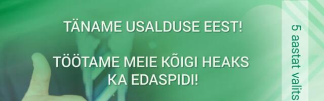 KESKERAKOND 5 AASTAT VALITSUSES