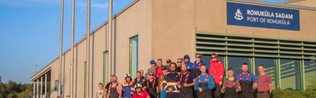 ÜLEUJUTUS | Vabatahtlikud kaitsesid õppustel Rohuküla sadamat