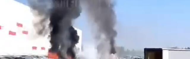 VIDEO: Ukraina droonid lendasid Venemaal postimüügikeskusest veidi mööda