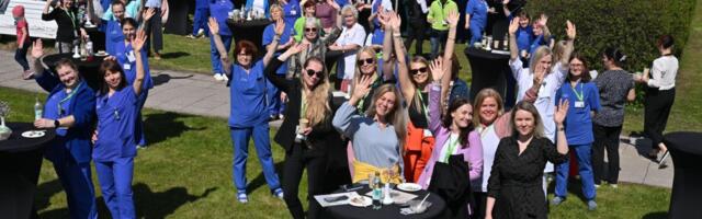 GALERII: ITK tähistas õdede ja ämmaemandate päeva piknikuga haigla õuel