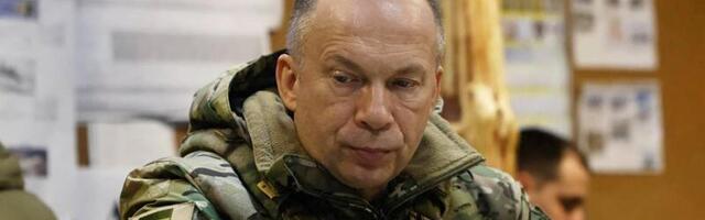 Ukraina ülemjuhataja Sõrskõi: olukord Avdijivka lõigul on raske, Ukraina väed tõmbusid tagasi
