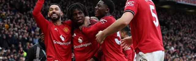 Manchesteri derbis jäi peale United