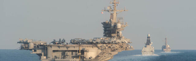 USA tulistas alla lennukikandjale lähenenud Iraani drooni