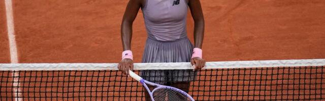 Tiitlikaitsja Coco Gauff langes Prantsusmaa lahtistel konkurentsist