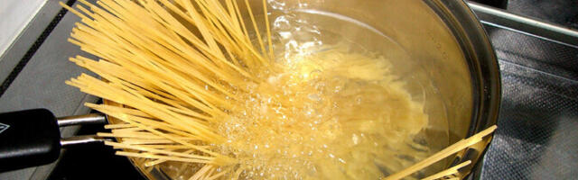 Vette lisatud sool muudab makaronid tugevaks