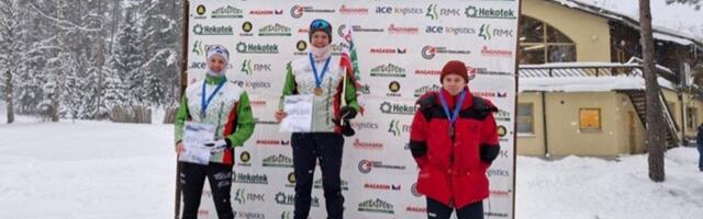 Suusaorienteerumise lühirajal tulid Eesti meistriks Doris Kudre ja Kevin Hallop