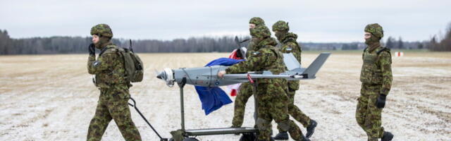 Reservväelastest UAV operaatorid julgestasid relvavendi piiritõkete rajamisel