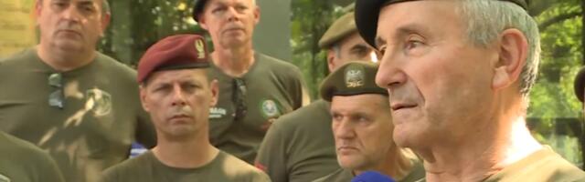 Protest u Novom Sadu zbog saslušanja veterana iz Bačkog Petrovca