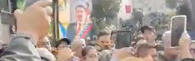 VIDEO: Venezuela rahvas tuli välja oma presidendile toetust avaldama