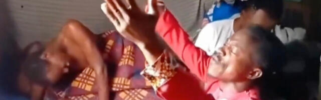 VIDEO: Keenias jäi mees armukese sisse kinni NB! Nõrganärvilistele mittesoovitav