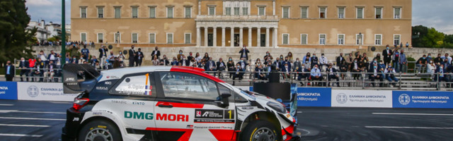 Acropolise rallit juhib neljapäevase publikukatse järel Ogier, Tänak viies