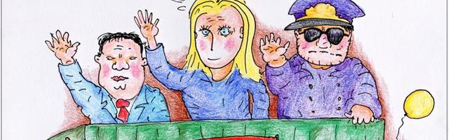 KARIKATUUR ⟩ Progressiivse inimkonna mõõtu meeleavaldus: rohkem valu ja sundi!