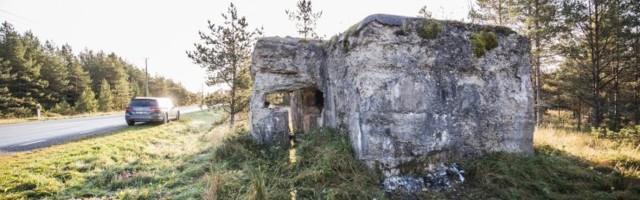 FOTOD SÜNDMUSPAIGALT | Harku vallas hukkus teelt välja vastu betoonmüüri sõitnud autojuht