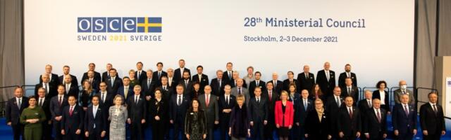 Välisminister Liimets: OSCE mõju sõltub liikmesriikide vastastikusest usaldusest