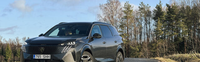 Peugeot e5008 – ilus, praktiline ja konkurentidest odavam