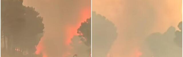 KAO DA ULAZE U SAM PAKAO! Dramatični snimci iz epicentra požara u Hrvatskoj: Vatrogasci objavili snimak iz Splita - GORI I NEBO I ZEMLJA! (VIDEO)