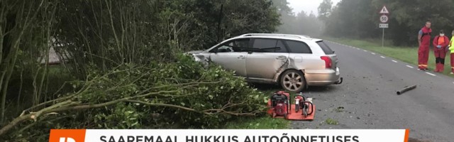 Reporter: Saaremaal Panga külas lõppes autoõnnetus surmaga
