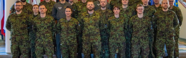 Kaitseväe Akadeemias lõpetas pataljoni staabiohvitseride kursus