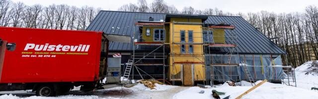 Eksvangide päevinäinud maja remont tekitas ehitajale suure miinuse