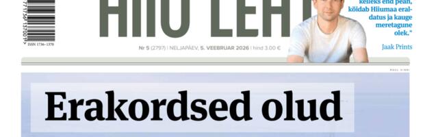 DIGILEHT | Hiiu Leht 5. veebruaril
