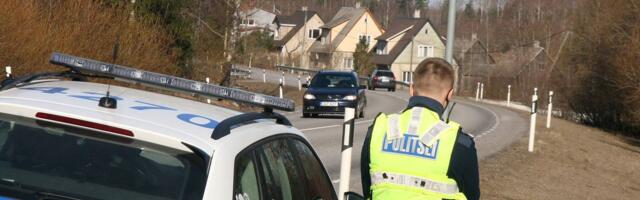 Liiklustalgutel sai maakonnas trahvi ligi 100 autojuhti