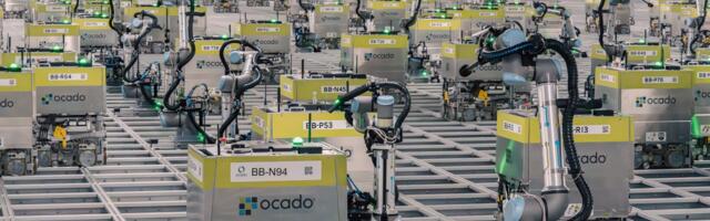 Inside the automated warehouse where robots are packing your groceries