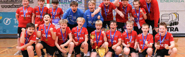 Põlva KPK/ Põlva SK võistkond on 2026 Eesti meister noormeeste U12 käsipallis