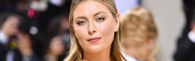 Tennisekaunitar Maria Šarapova tervitas oma esimest last