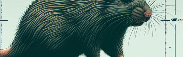 MÜSTILINE HIIGELROTT: haruldase närilise pildistamine teadlastele lõpuks õnnestus