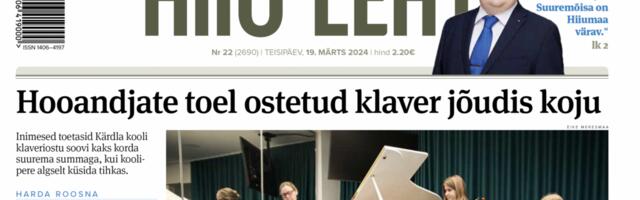 DIGILEHT | Hiiu Leht 19. märtsil