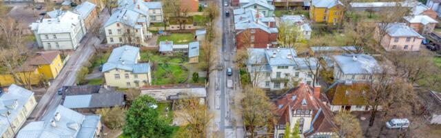 Tartus algavad Kastani tänava rekonstrueerimistööd