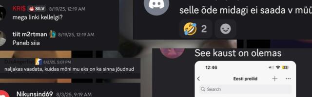 „Kellelgi raplakatest midagi?“ Tuhanded Eesti mehed küsivad ja jagavad grupivestluses kohalike naiste alastifotosid