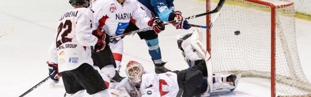 Kohtla-Järve hokimeeskonnad tegid Narvale tuule alla